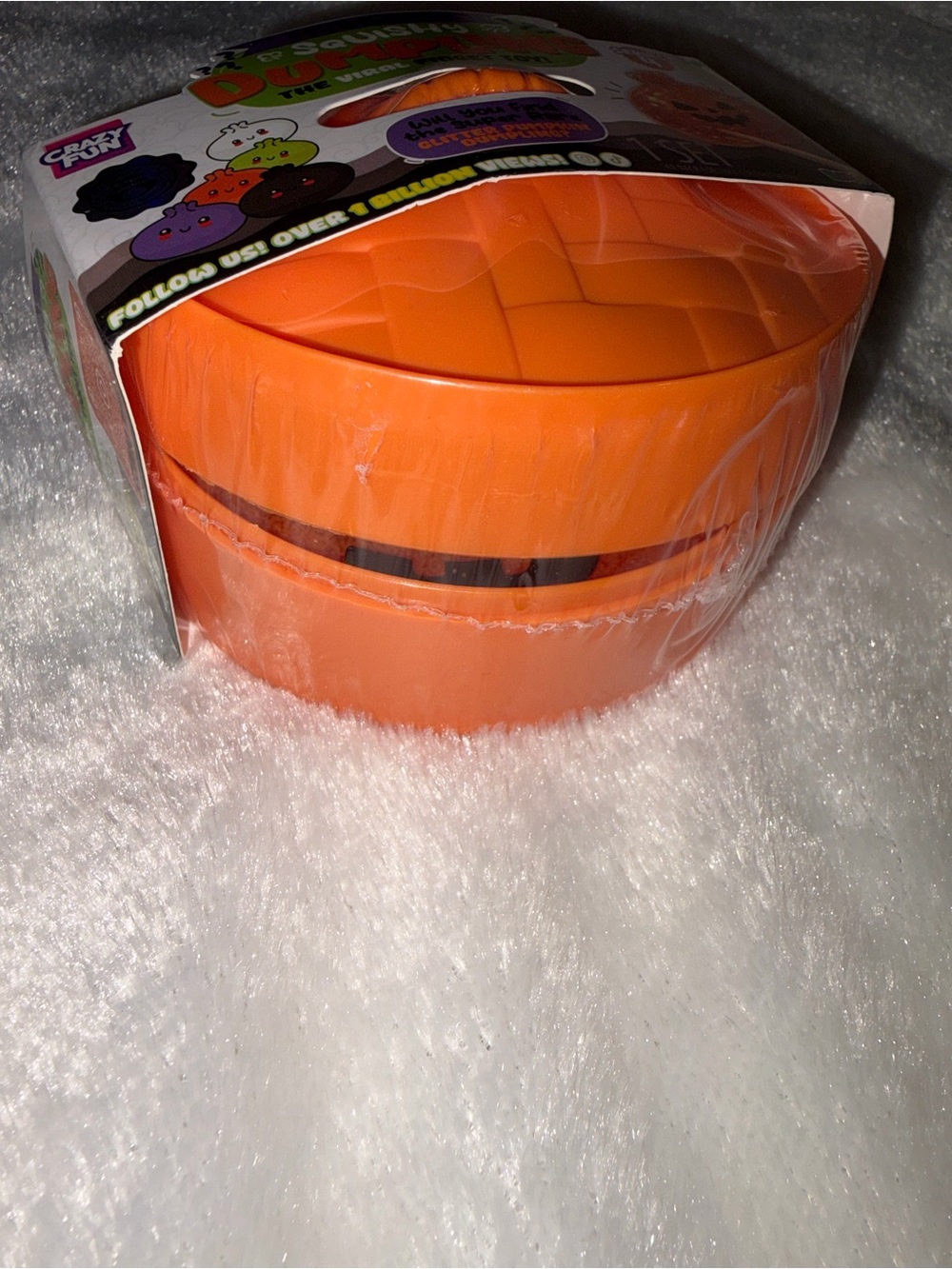 Crazy Fun Squishy Dumpling – Super Rare Glitter Pumpkin